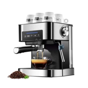 Shaqra Semi-Automatic Touchscreen Espresso Coffee Machine