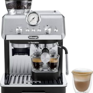 De'longhi La Specialista Espresso Machine With Grinder, Milk Frother